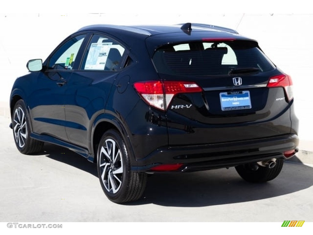 2020 HR-V Sport - Crystal Black Pearl / Black photo #2