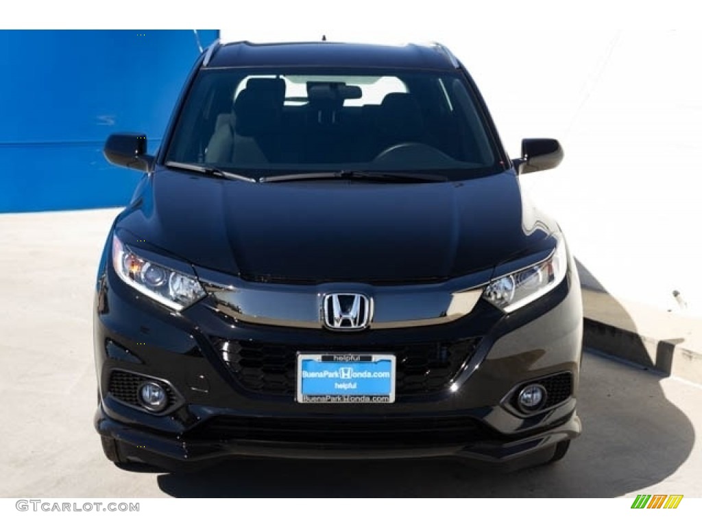 2020 HR-V Sport - Crystal Black Pearl / Black photo #3