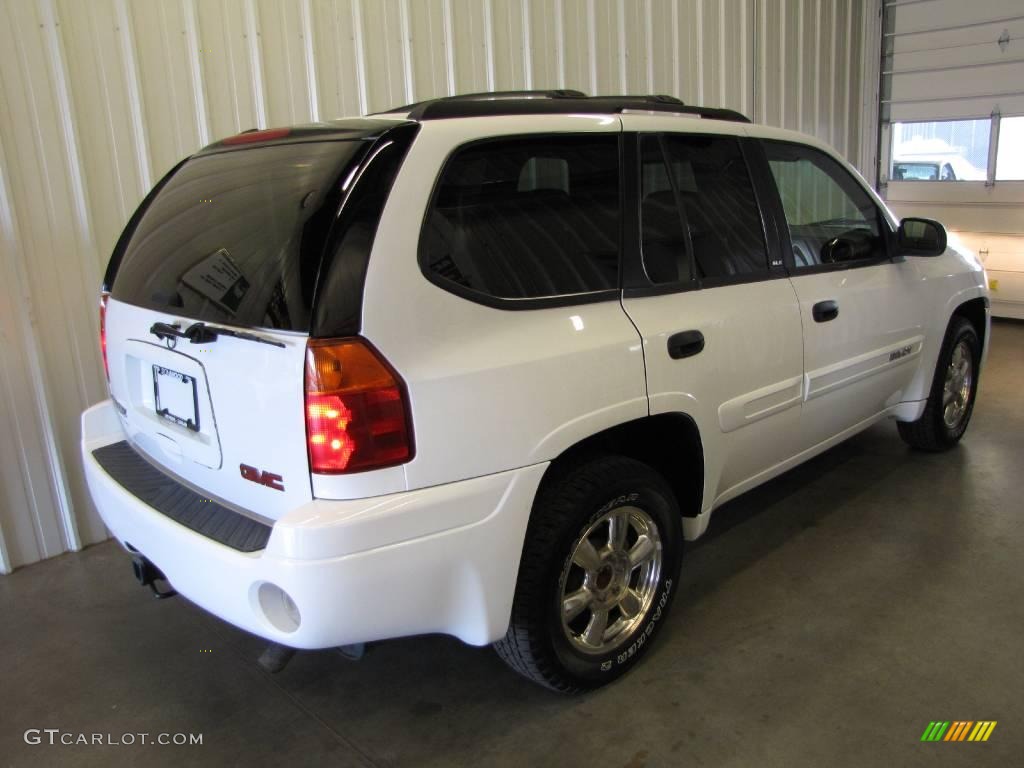 2002 Envoy SLE 4x4 - Summit White / Medium Pewter photo #2