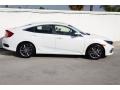 2020 Platinum White Pearl Honda Civic EX Sedan  photo #9