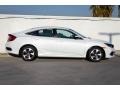 Platinum White Pearl - Civic LX Sedan Photo No. 9