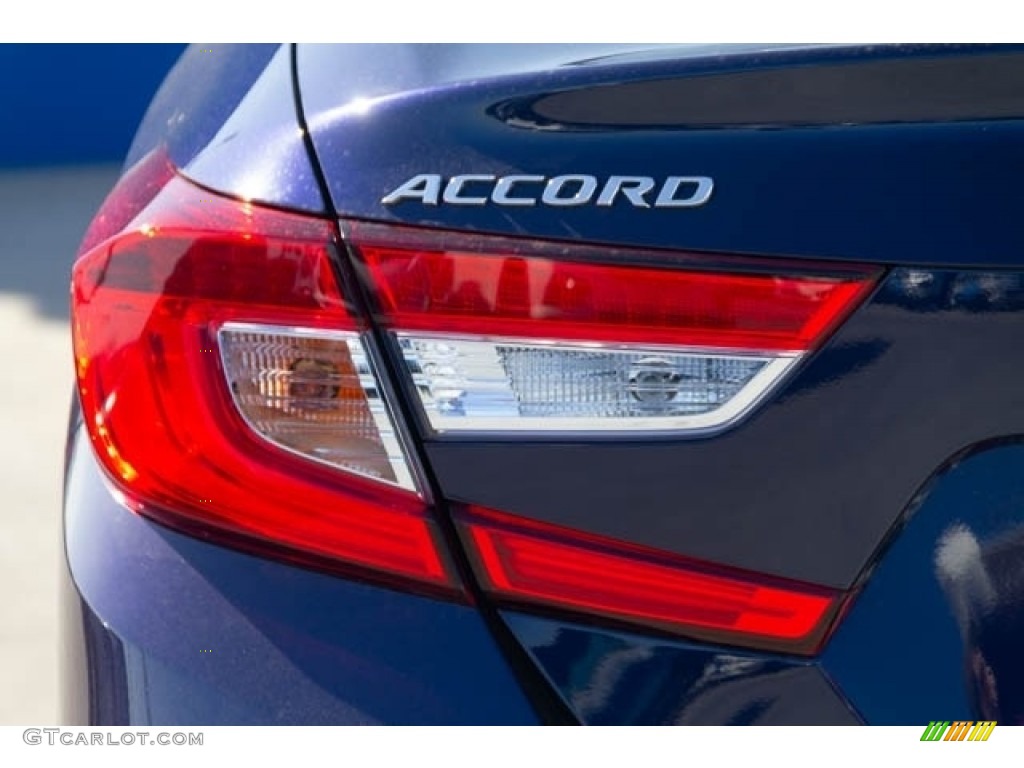 2020 Accord EX Hybrid Sedan - Obsidian Blue Pearl / Gray photo #7