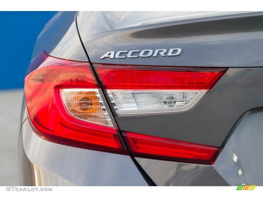 2020 Accord EX-L Hybrid Sedan - Modern Steel Metallic / Gray photo #7