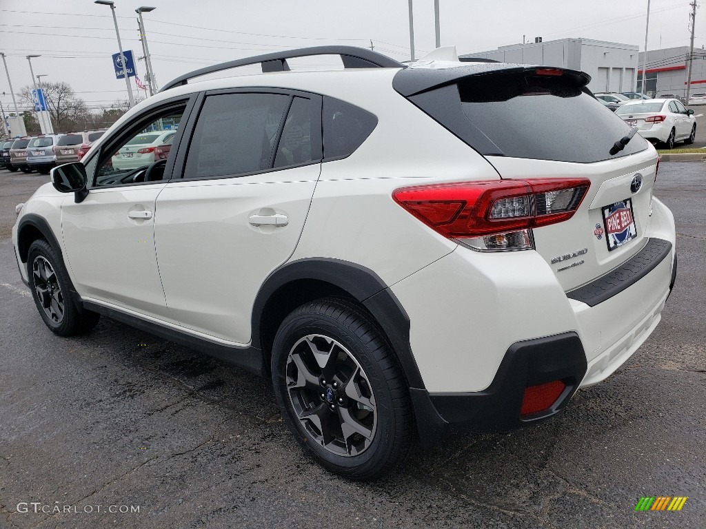 2020 Crosstrek 2.0 Premium - Crystal White Pearl / Black photo #4