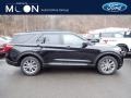 2020 Agate Black Metallic Ford Explorer XLT 4WD  photo #1