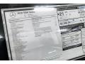 2020 S 560 Sedan Window Sticker