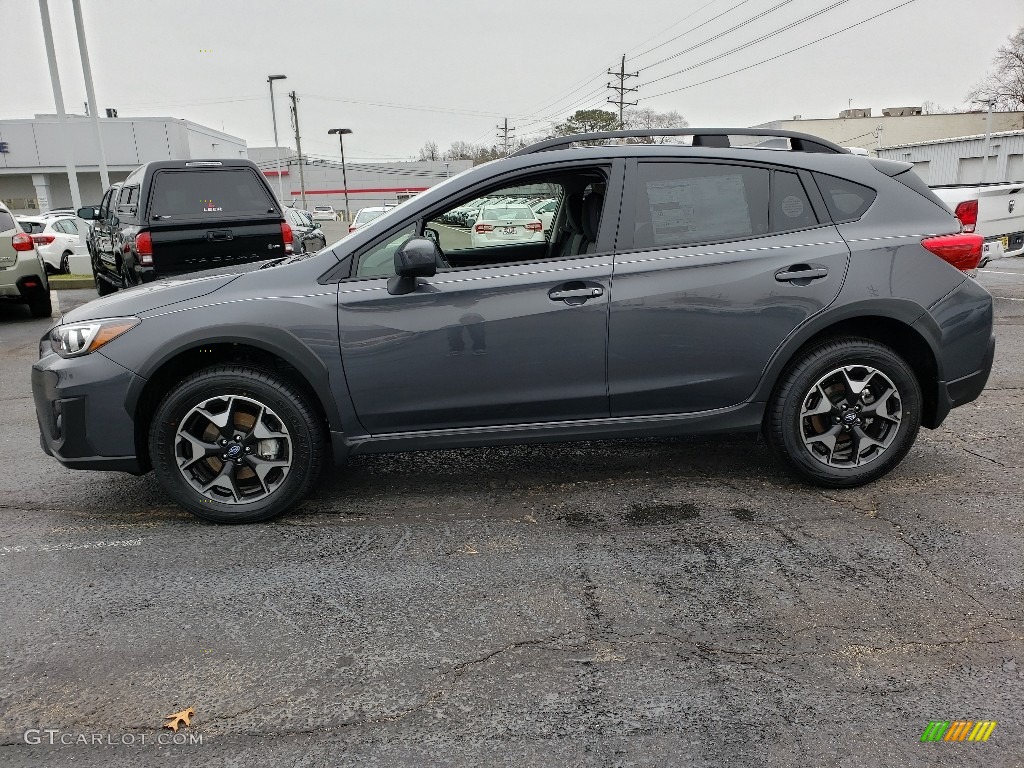 2020 Crosstrek 2.0 Premium - Magnetite Gray Metallic / Gray photo #3