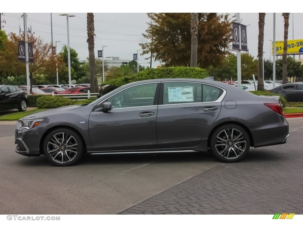 Modern Steel Metallic 2020 Acura RLX Sport Hybrid SH-AWD Exterior Photo #136483729