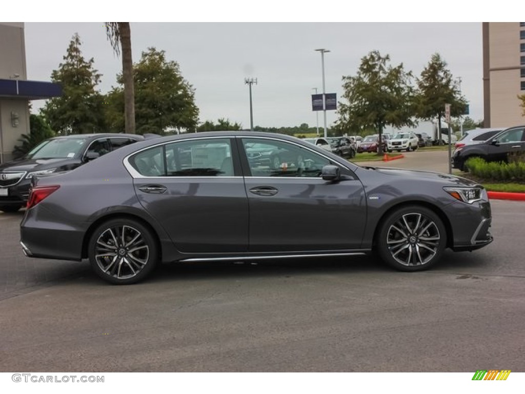 Modern Steel Metallic 2020 Acura RLX Sport Hybrid SH-AWD Exterior Photo #136483825