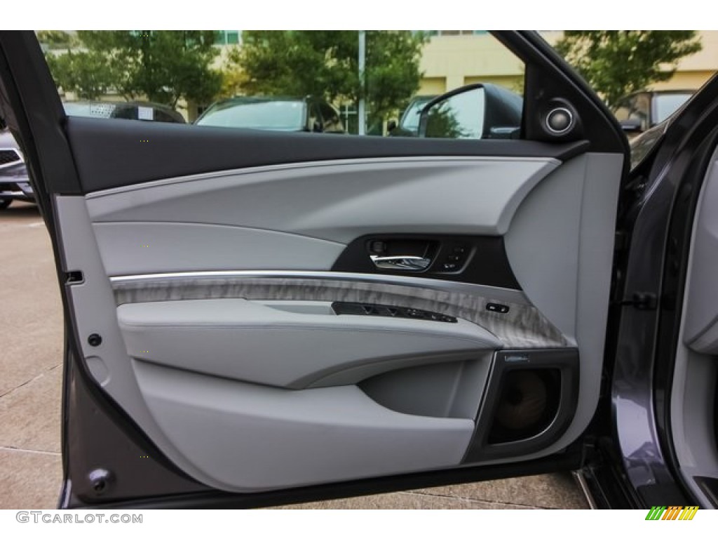 2020 Acura RLX Sport Hybrid SH-AWD Graystone Door Panel Photo #136483960