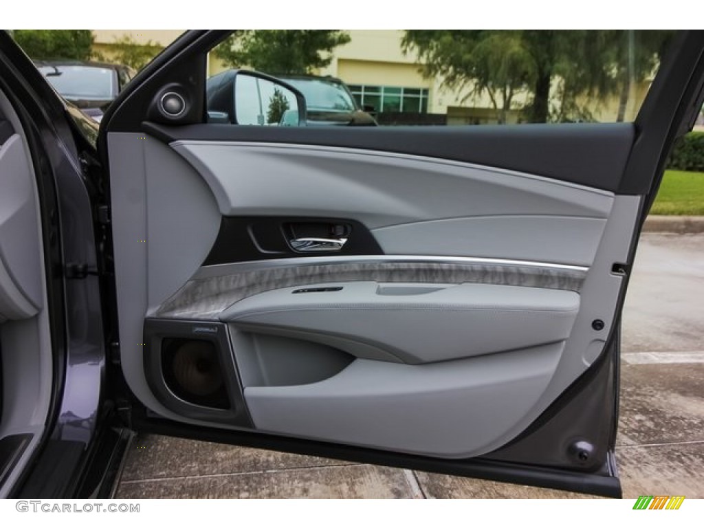 2020 Acura RLX Sport Hybrid SH-AWD Graystone Door Panel Photo #136484101