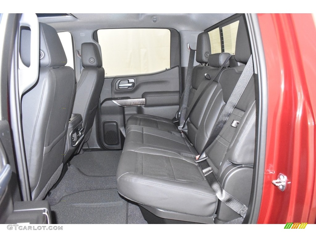 Jet Black Interior 2020 GMC Sierra 1500 Denali Crew Cab 4WD Photo #136484128