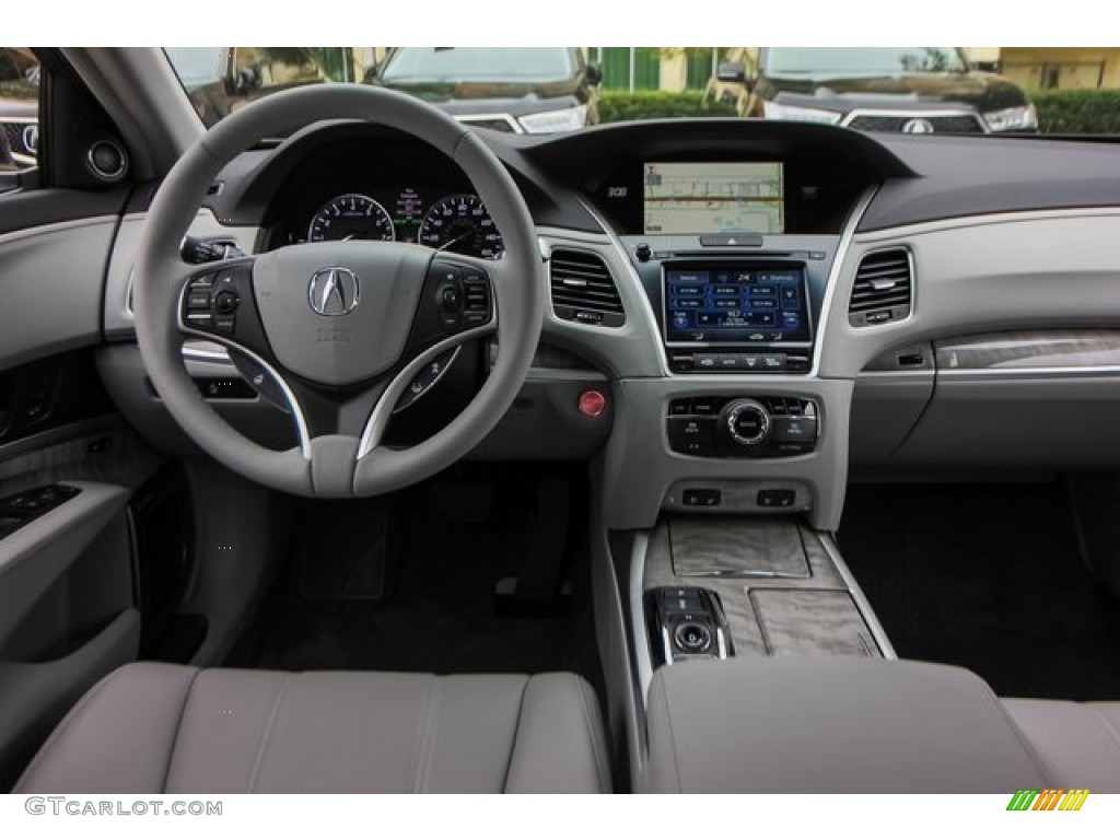 2020 Acura RLX Sport Hybrid SH-AWD Graystone Dashboard Photo #136484155
