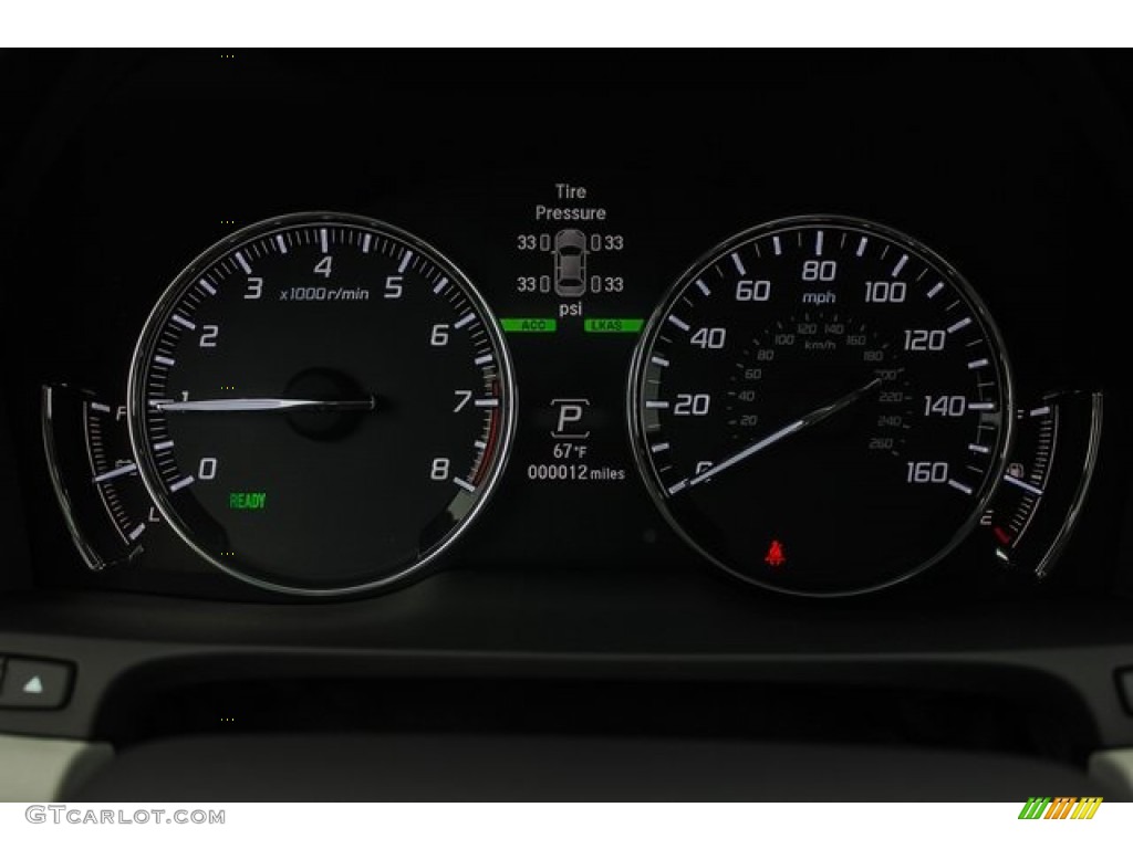 2020 Acura RLX Sport Hybrid SH-AWD Gauges Photos