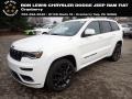 2020 Bright White Jeep Grand Cherokee Overland 4x4  photo #1