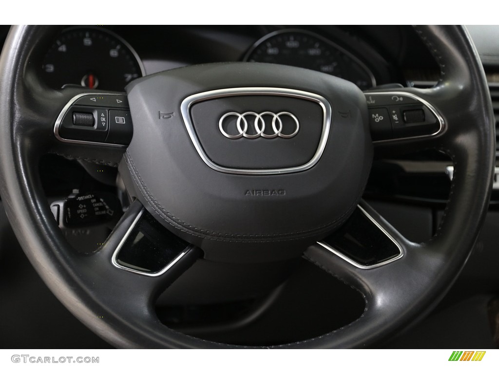 2017 A8 L 3.0T quattro - Glacier White Metallic / Nougat Brown photo #7