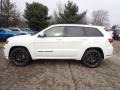 2020 Bright White Jeep Grand Cherokee Overland 4x4  photo #2