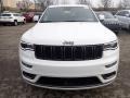 2020 Bright White Jeep Grand Cherokee Overland 4x4  photo #8