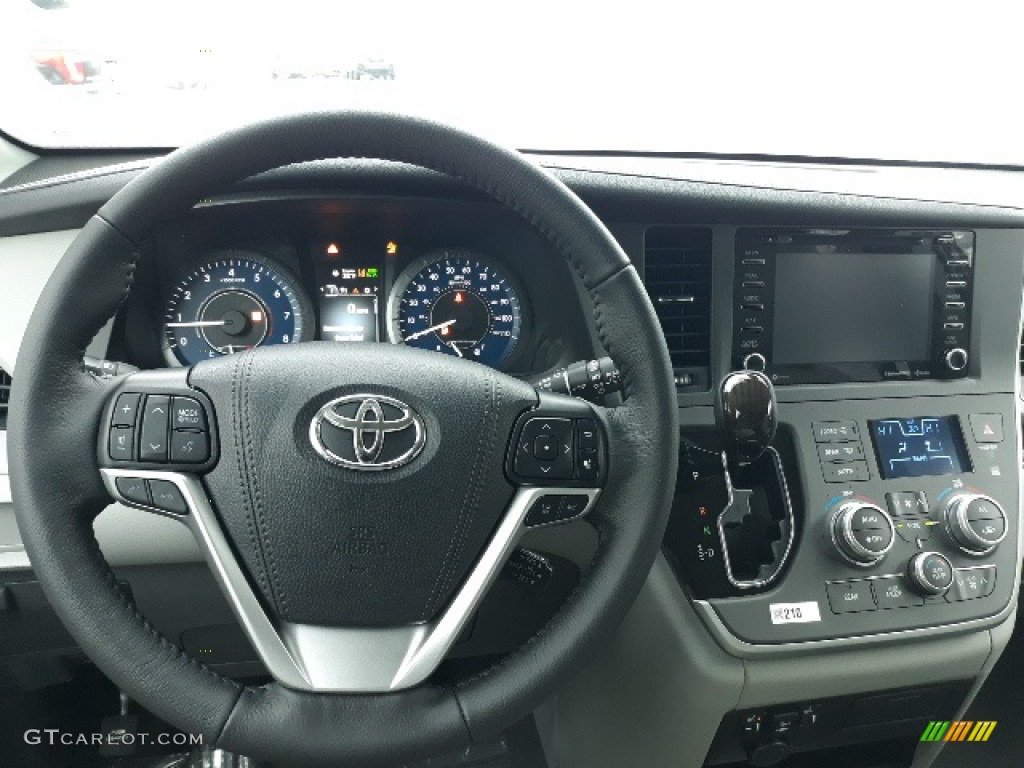 2020 Toyota Sienna XLE Ash Dashboard Photo #136484737