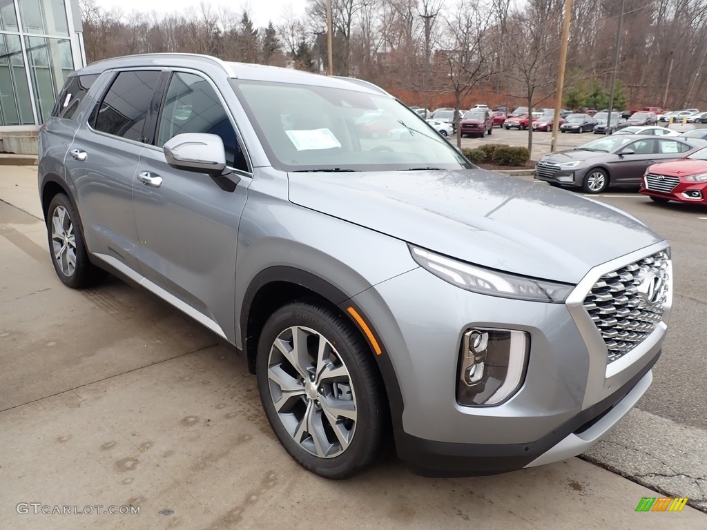 Lagoon Silver 2020 Hyundai Palisade SEL AWD Exterior Photo #136485142