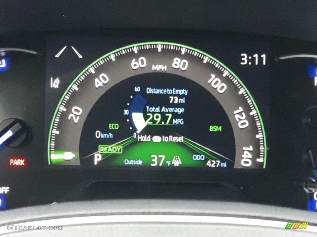 2020 Toyota RAV4 XSE AWD Hybrid Gauges Photo #136485613