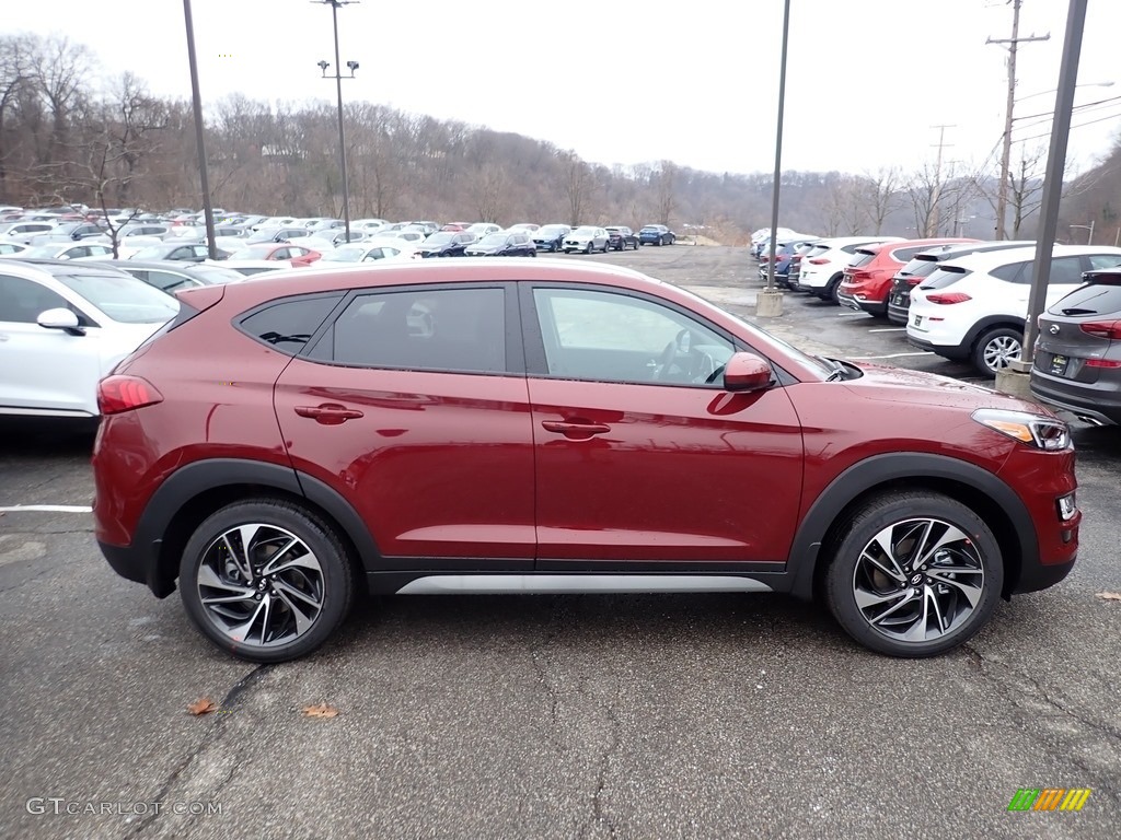 Gemstone Red 2020 Hyundai Tucson Sport AWD Exterior Photo #136485913