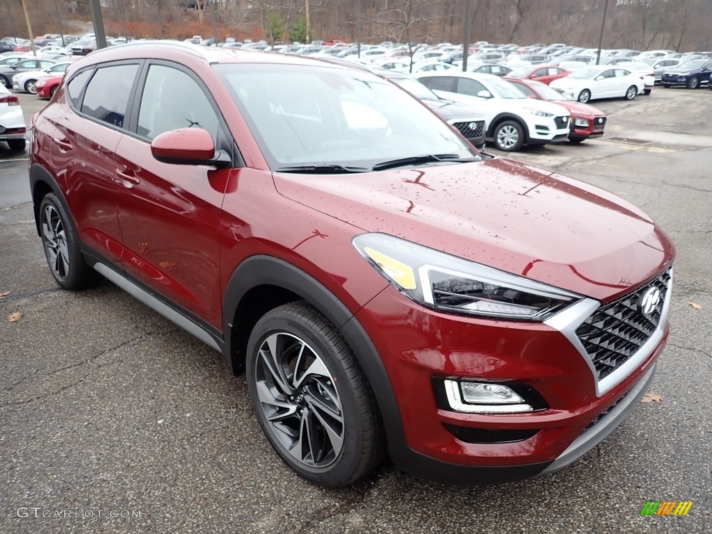 Gemstone Red 2020 Hyundai Tucson Sport AWD Exterior Photo #136485976