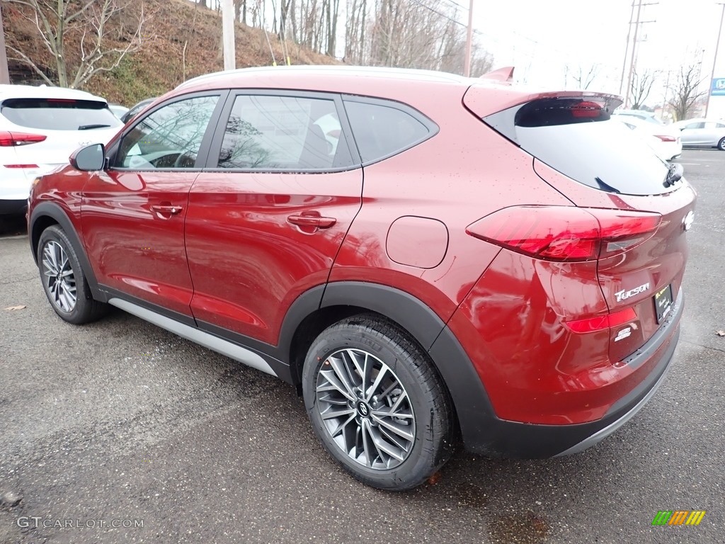 Gemstone Red 2020 Hyundai Tucson SEL AWD Exterior Photo #136486501