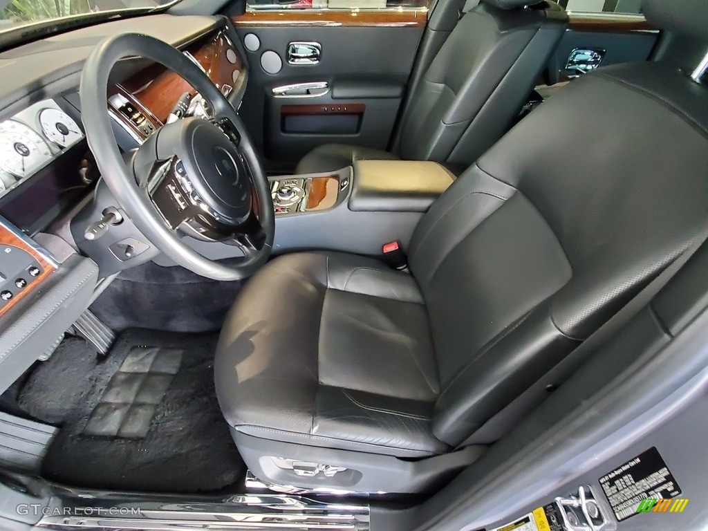 Black Interior 2013 Rolls-Royce Ghost Standard Ghost Model Photo #136486906