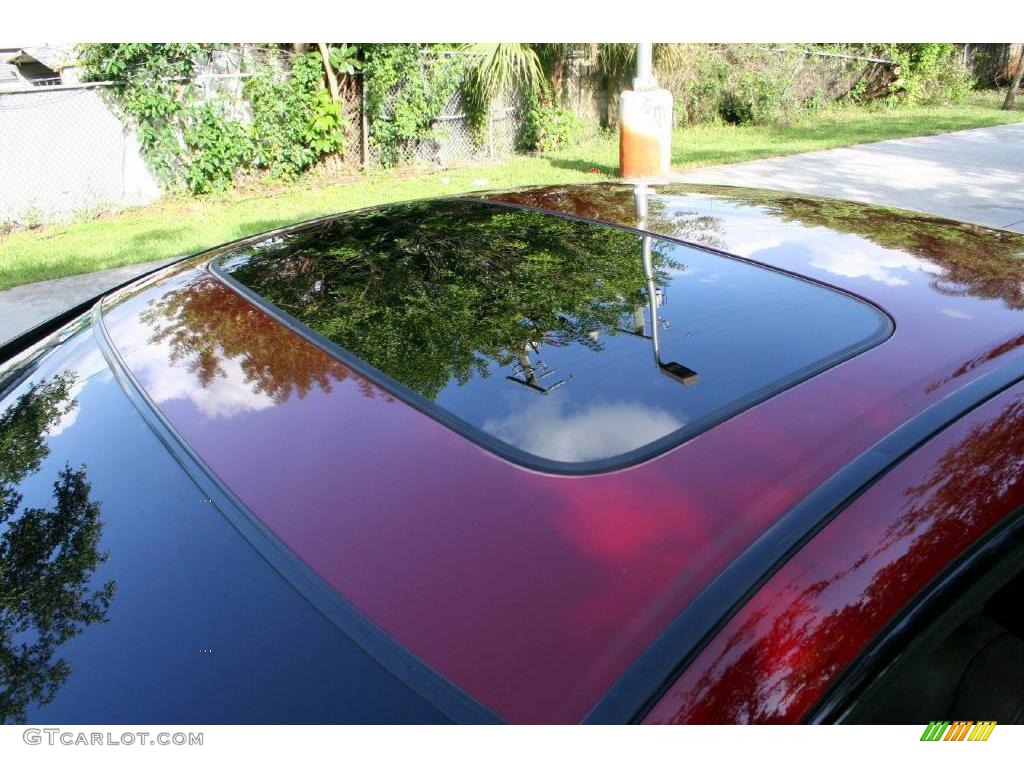 2003 Accord EX V6 Coupe - San Marino Red / Ivory photo #21