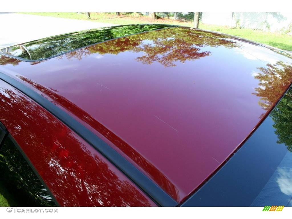 2003 Accord EX V6 Coupe - San Marino Red / Ivory photo #22