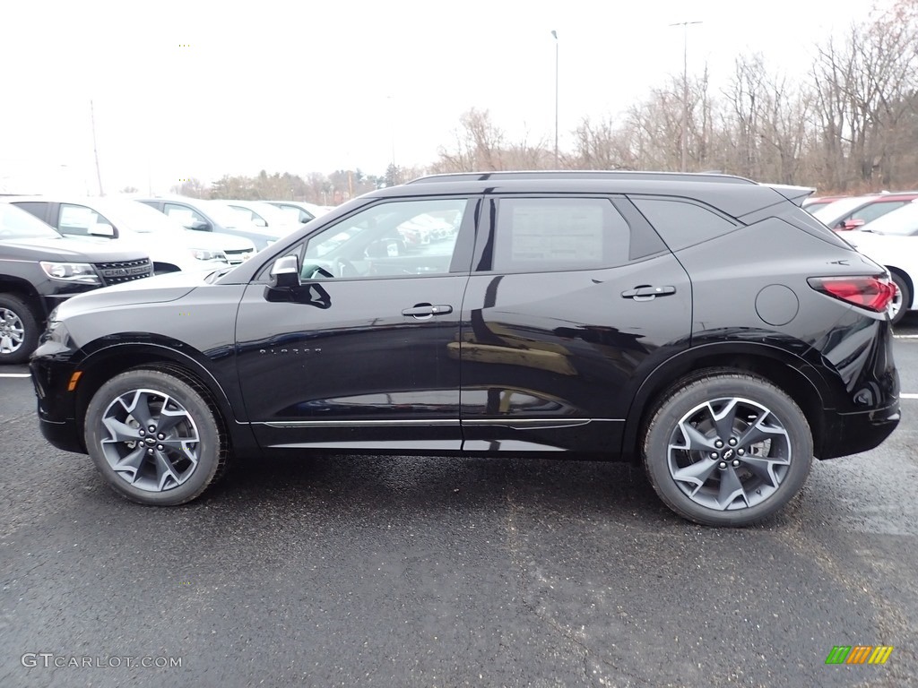 Black 2020 Chevrolet Blazer RS AWD Exterior Photo #136488718