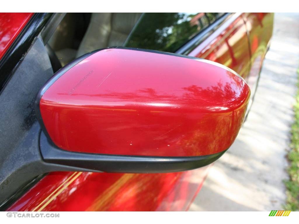 2003 Accord EX V6 Coupe - San Marino Red / Ivory photo #31