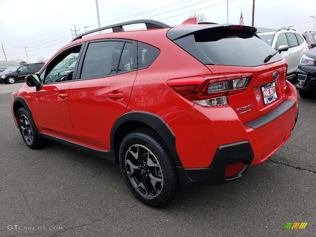 2020 Crosstrek 2.0 Premium - Pure Red / Black photo #4