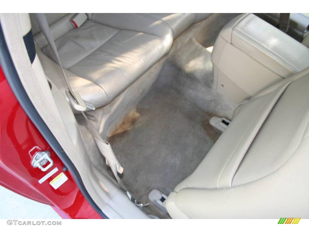 2003 Accord EX V6 Coupe - San Marino Red / Ivory photo #57