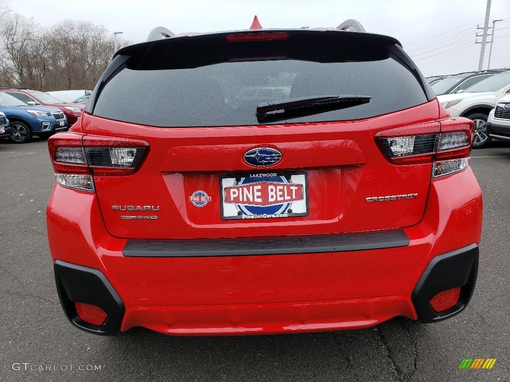2020 Crosstrek 2.0 Premium - Pure Red / Black photo #5