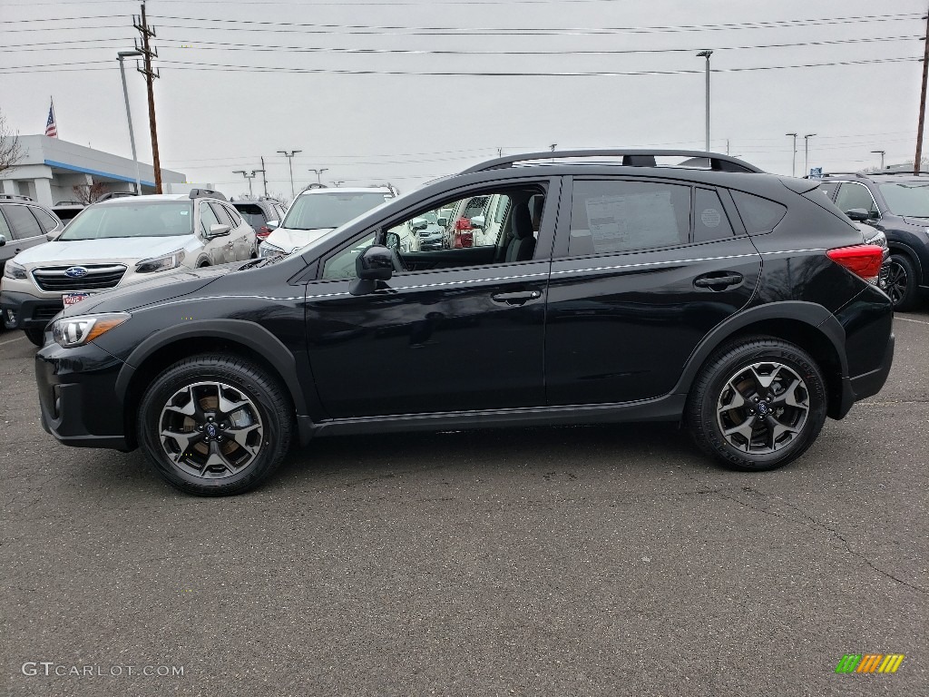 2020 Crosstrek 2.0 Premium - Crystal Black Silica / Black photo #3