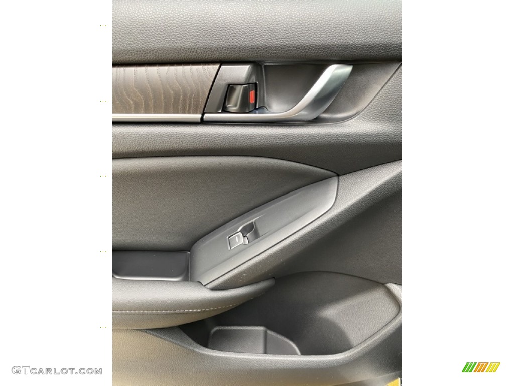 2020 Honda Accord EX-L Sedan Black Door Panel Photo #136494823