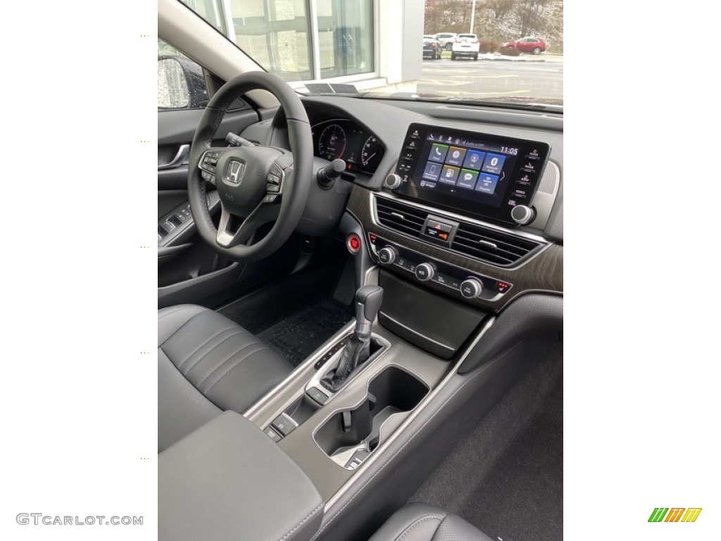 2020 Honda Accord EX-L Sedan Black Dashboard Photo #136494976
