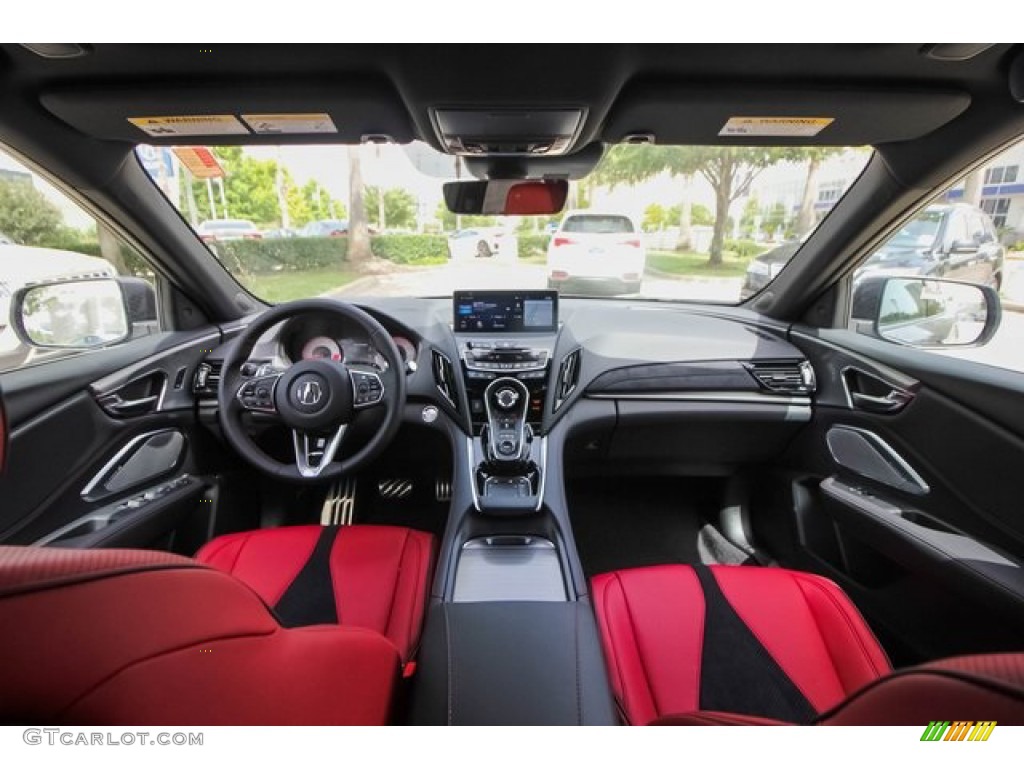 2020 Acura RDX A-Spec Red Dashboard Photo #136495210
