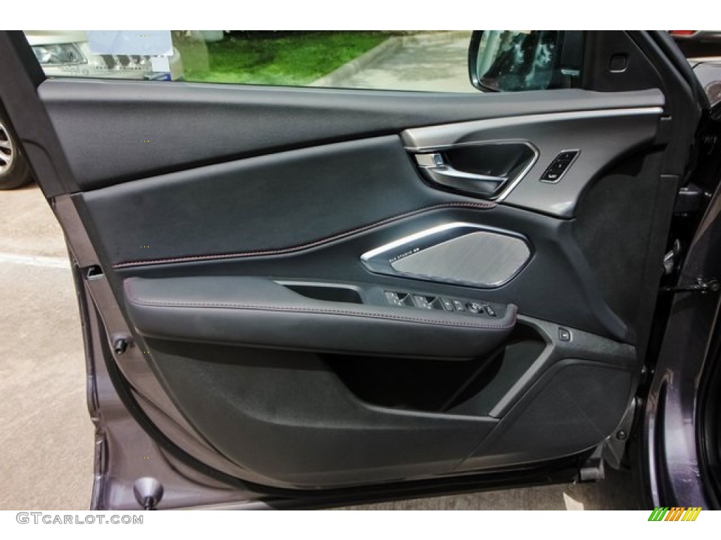 2020 Acura RDX A-Spec Red Door Panel Photo #136495294