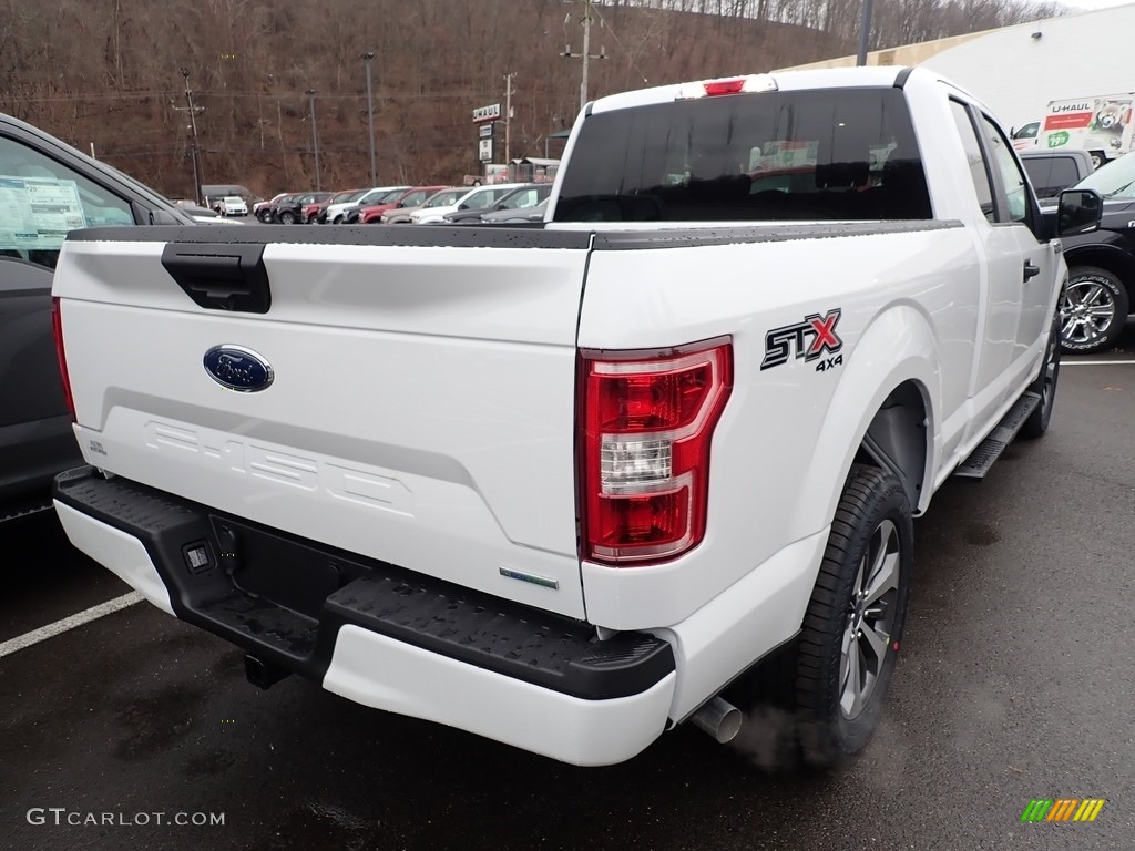 2020 F150 STX SuperCab 4x4 - Oxford White / Black photo #2