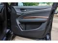 Ebony 2020 Acura MDX Technology Door Panel