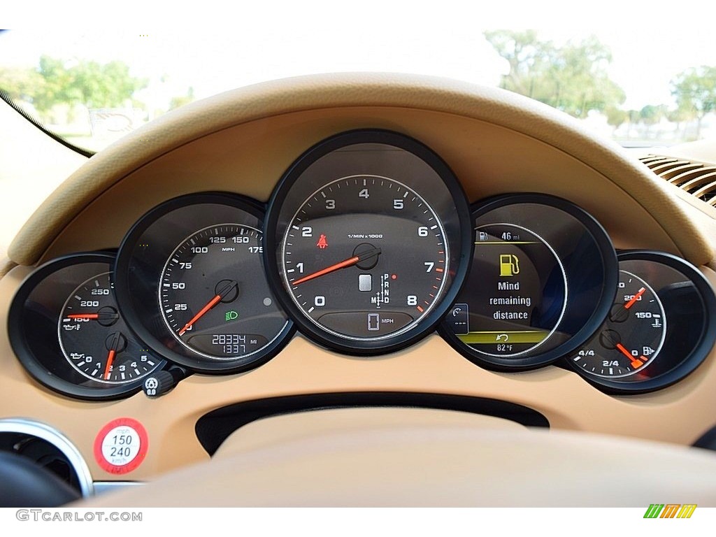 2012 Porsche Cayenne Standard Cayenne Model Gauges Photo #136498108