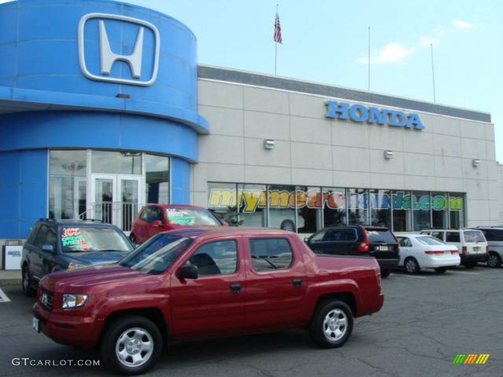 2006 Ridgeline RT - Redrock Pearl / Beige photo #1