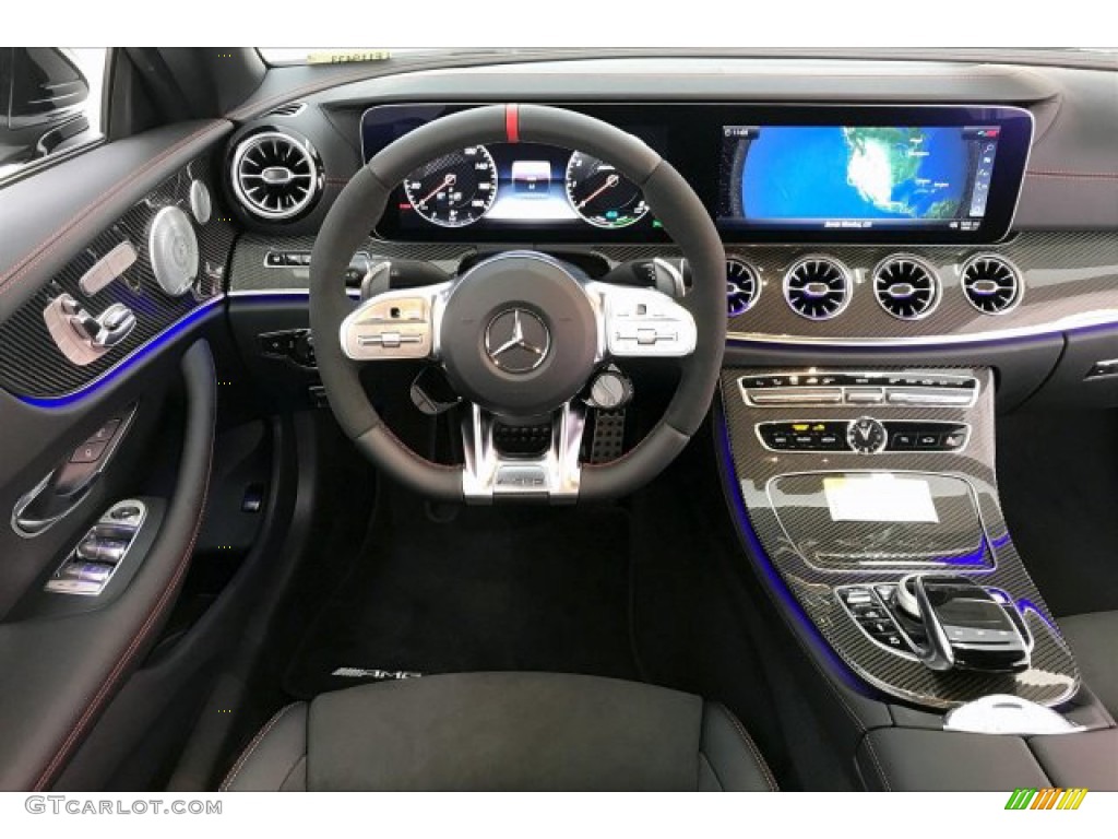 2020 Mercedes-Benz E 53 AMG 4Matic Cabriolet Black Dashboard Photo #136498735