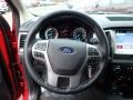 Ebony 2019 Ford Ranger XLT SuperCrew 4x4 Steering Wheel