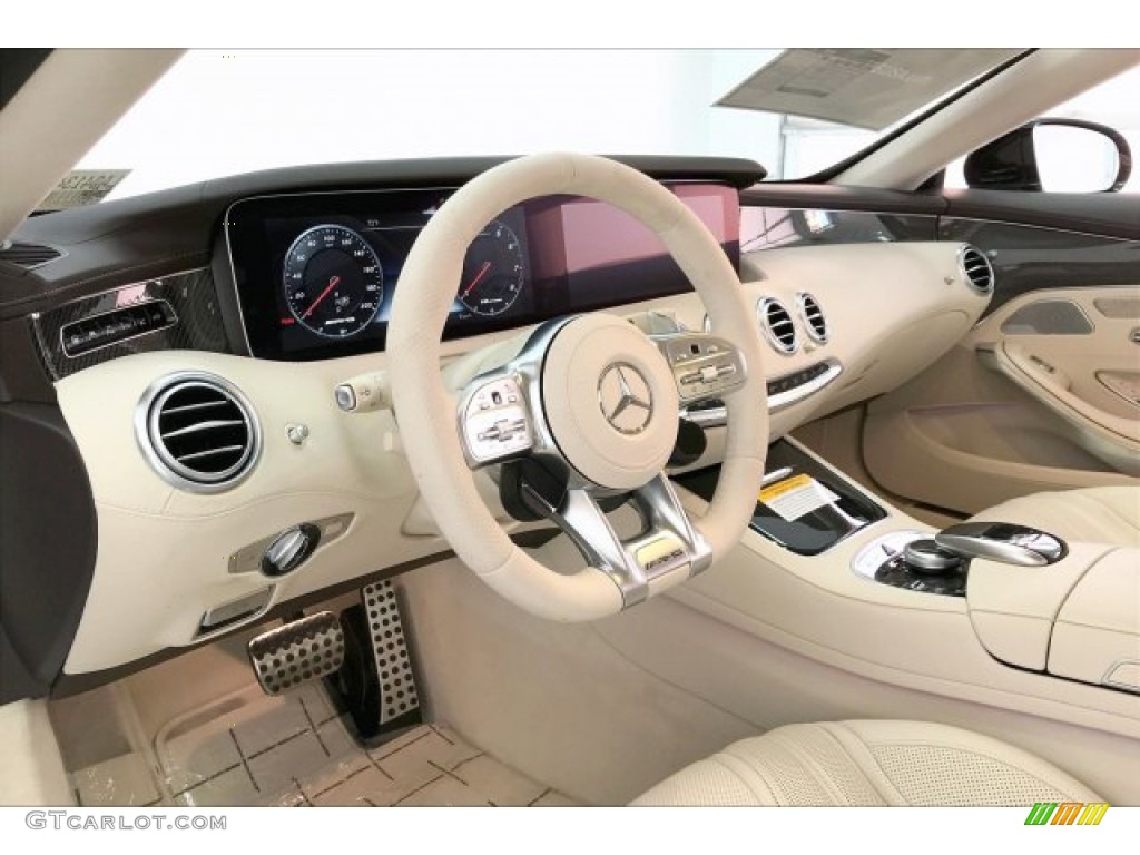 2020 S 63 AMG 4Matic Convertible - Magnetite Black Metallic / Silk Beige/Espresso Brown photo #22