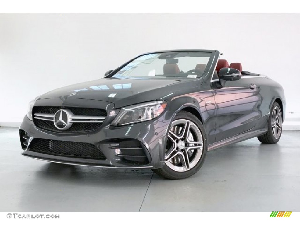 Graphite Grey Metallic 2019 Mercedes-Benz C 43 AMG 4Matic Cabriolet Exterior Photo #136500973