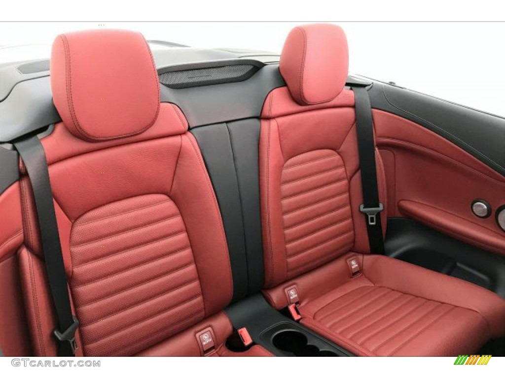 2019 Mercedes-Benz C 43 AMG 4Matic Cabriolet Rear Seat Photo #136500997